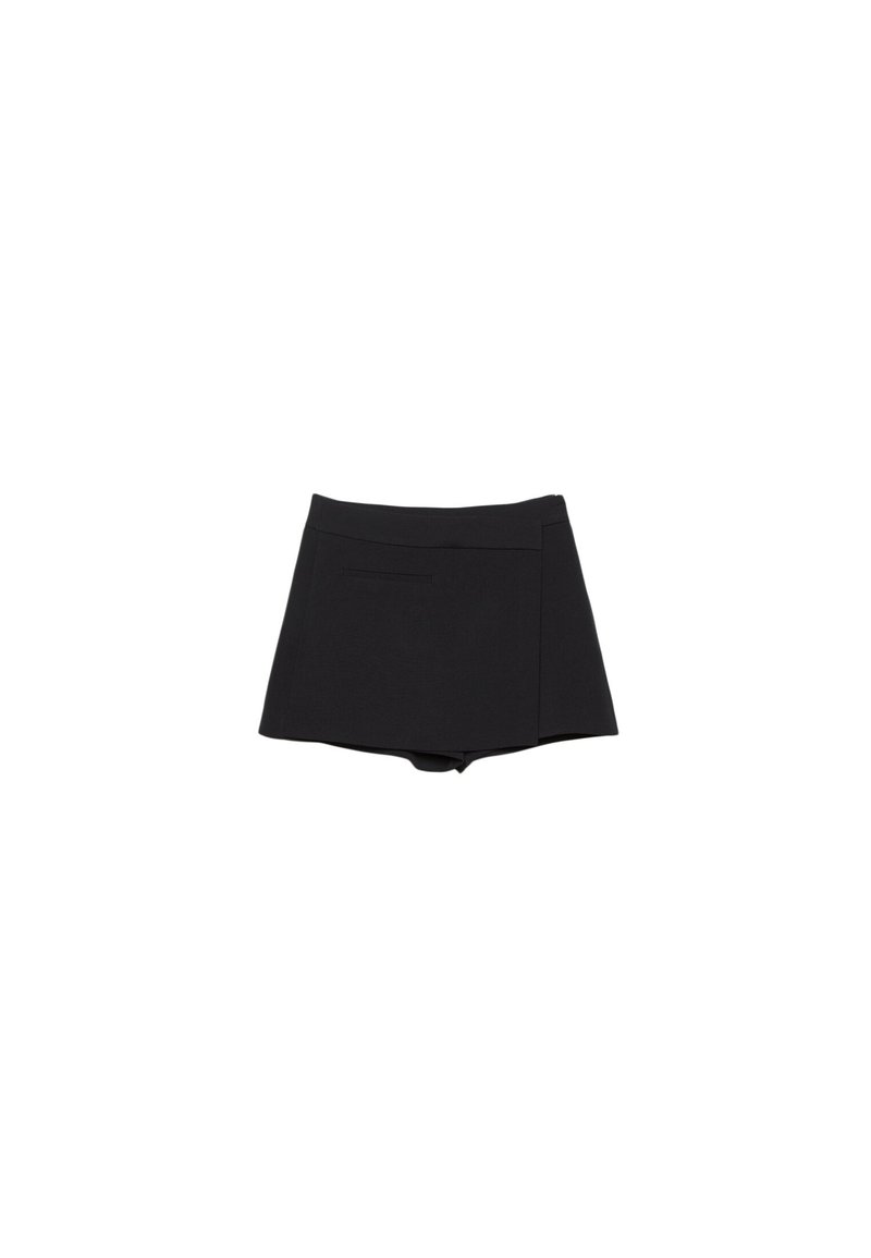 Stradivarius Stradivarius A-line skirt - black Neuheiten