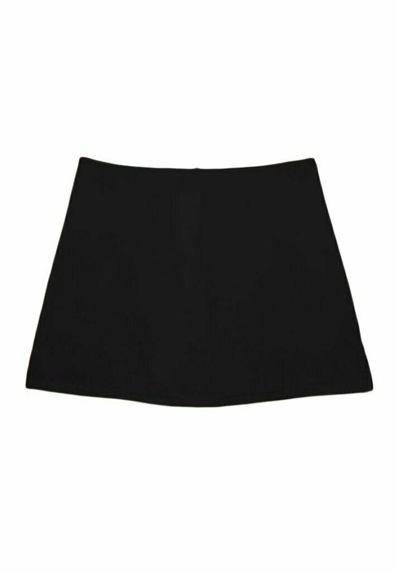 Stradivarius Stradivarius Mini skirt - black Kauf eins, bekomm eins gratis
