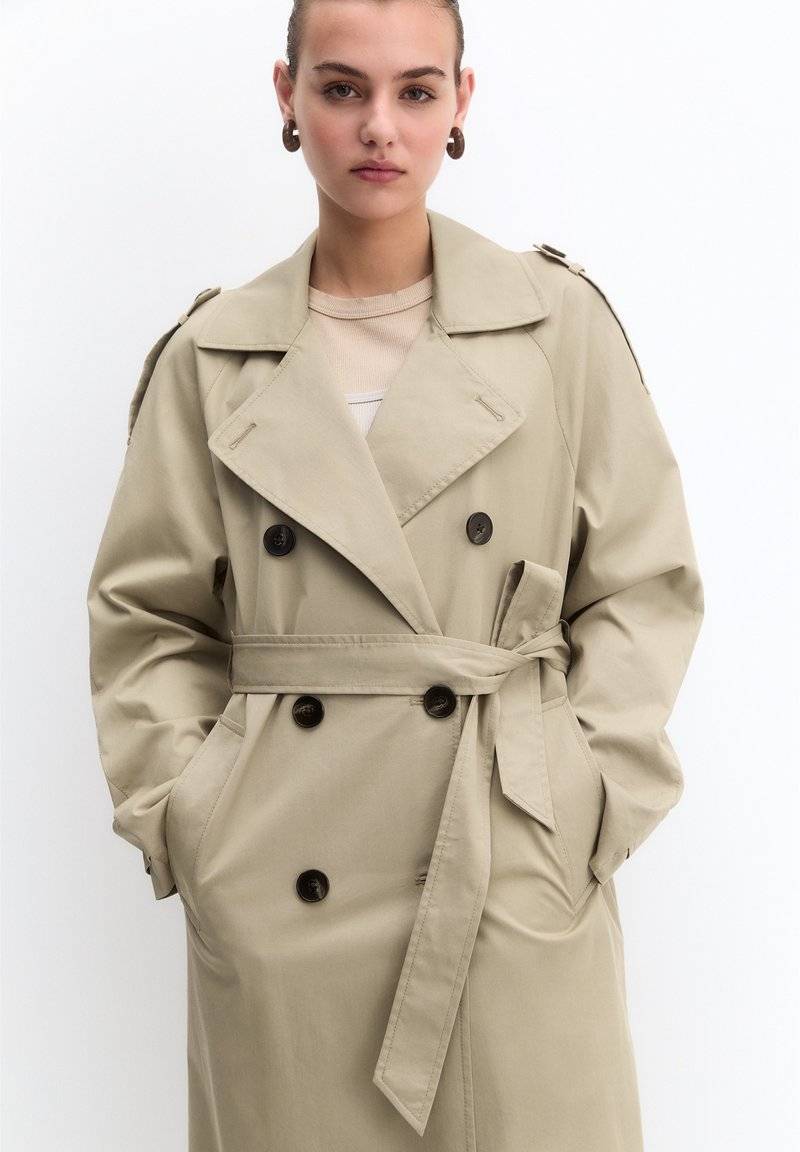 PULL&BEAR PULL&BEAR BASIC - Trenchcoat - beige Tägliche Deals