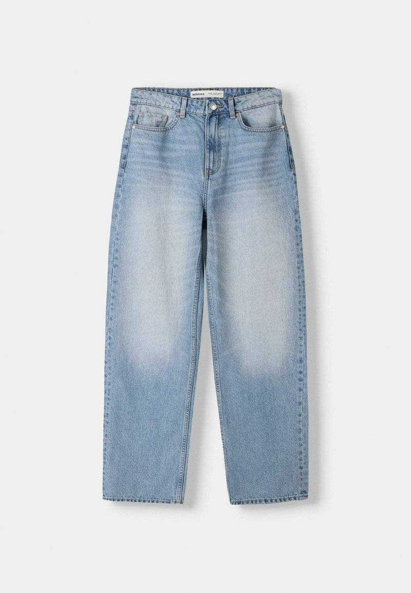 Bershka Bershka MOM - Straight leg jeans Sonderangebote