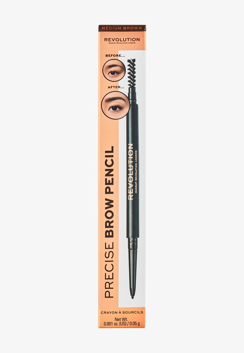 Makeup Revolution Makeup Revolution REVOLUTION PRECISE BROW PENCIL - Eyebrow pencil - medium brown Schlussverkauf