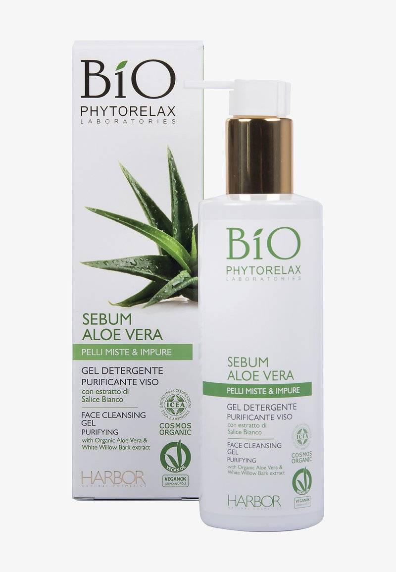 Phytorelax Phytorelax SEBUM ALOE VERA VEGAN & ORGANIC FACE CLEANSING GEL - Cleanser