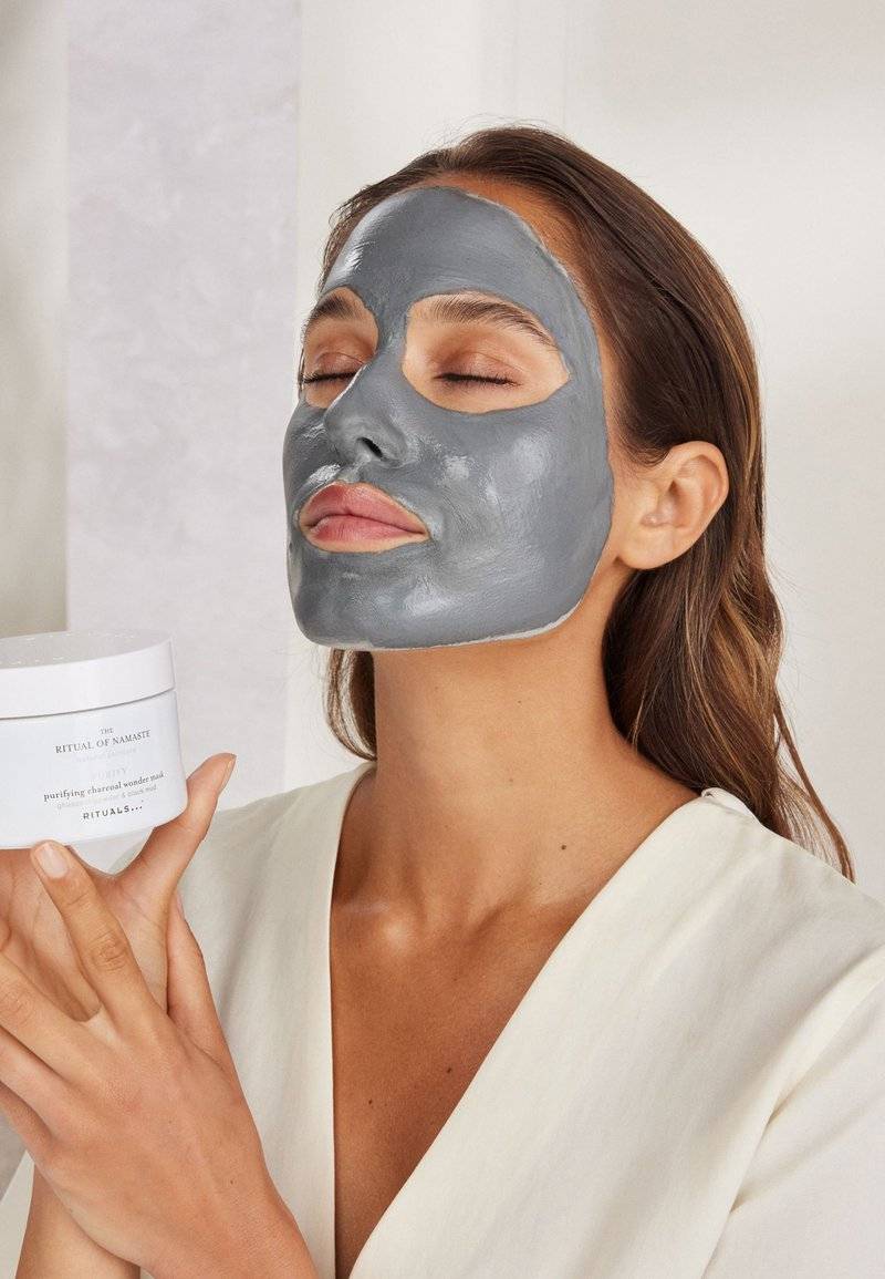 Rituals Rituals THE RITUAL OF NAMASTE PURIFYING CHARCOAL MASK - Face mask Großer Ausverkauf