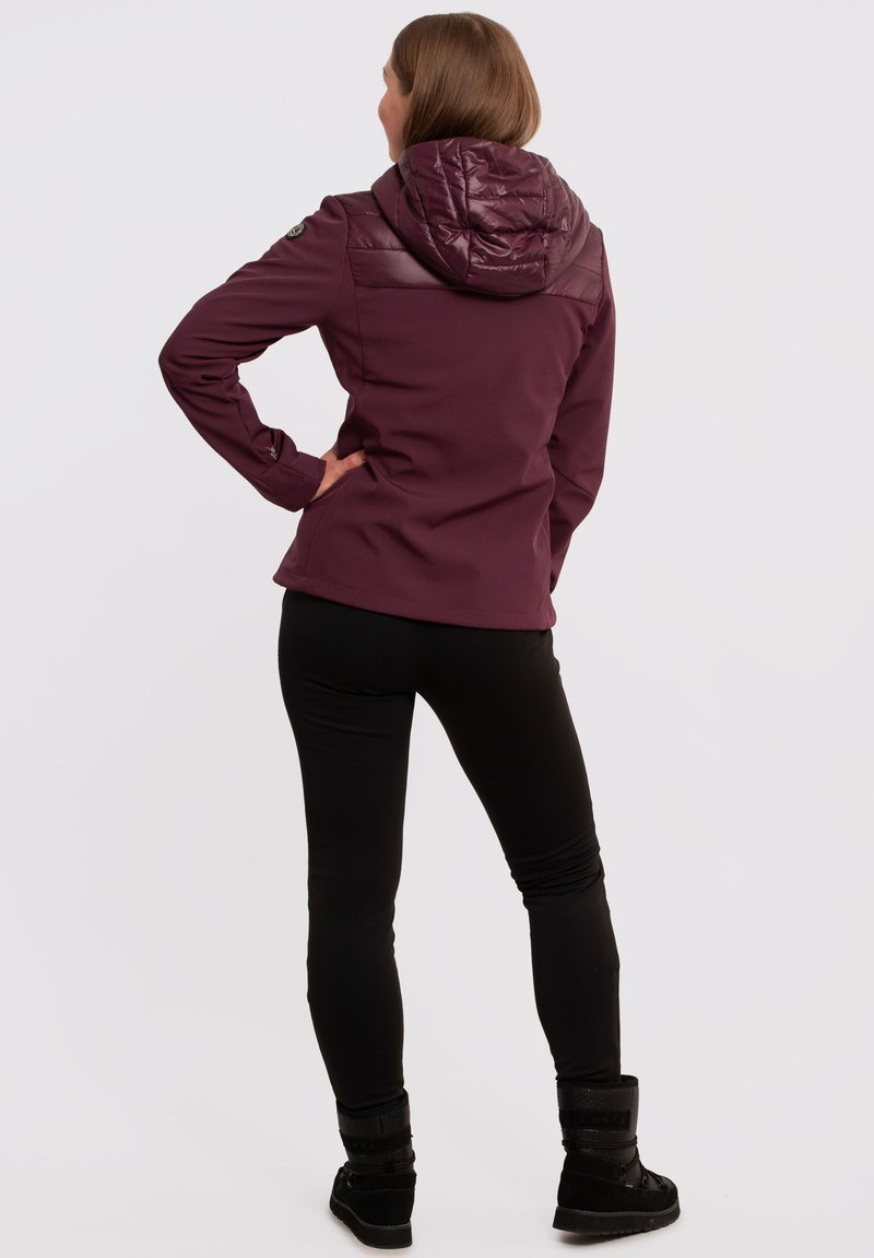 Luhta Luhta EMALRANTA - Soft shell jacket - pflaume Weihnachtsangebot