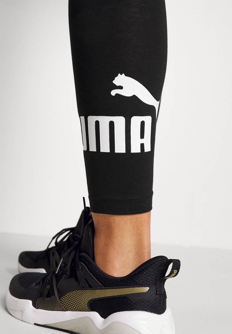 Puma Puma LOGO LEGGINGS - Leggings - black Heißer Verkauf