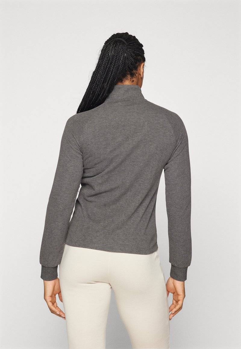 ONLY Play ONLY Play ONPMELINA ZIP - Zip-up sweatshirt - dark grey melange Blitzangebot