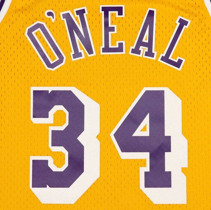 Mitchell & Ness Mitchell & Ness Swingman Los Angeles Lakers - Shaquille O'Neal - NBA jersey - light gold Saisonale Angebote