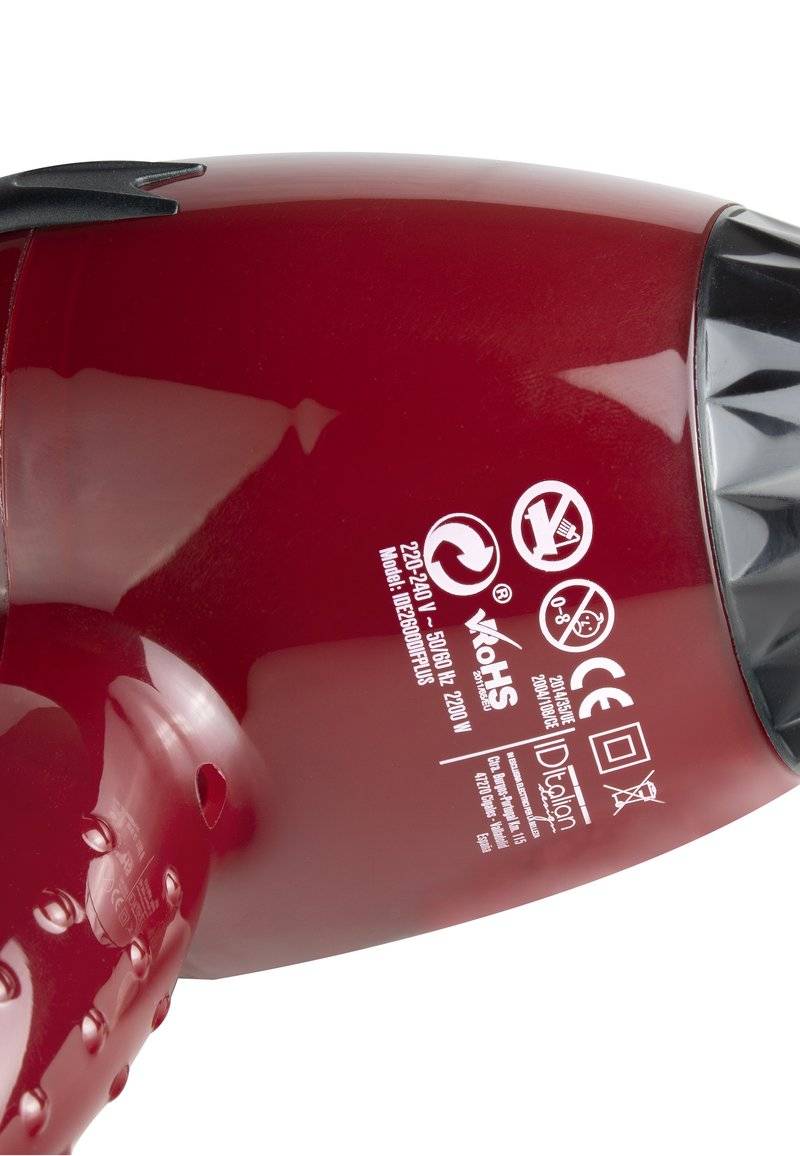 Italian Design Italian Design ELECTRICAL ITEMS GTI 2600 DRYER FORCE PLUS - Hair Styling Tool - red Super Rabatt