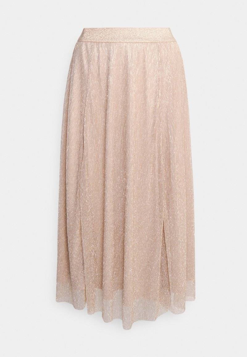 ONLY ONLY ONLTINGA SHINE SKIRT - A-line skirt - beige im Angebot