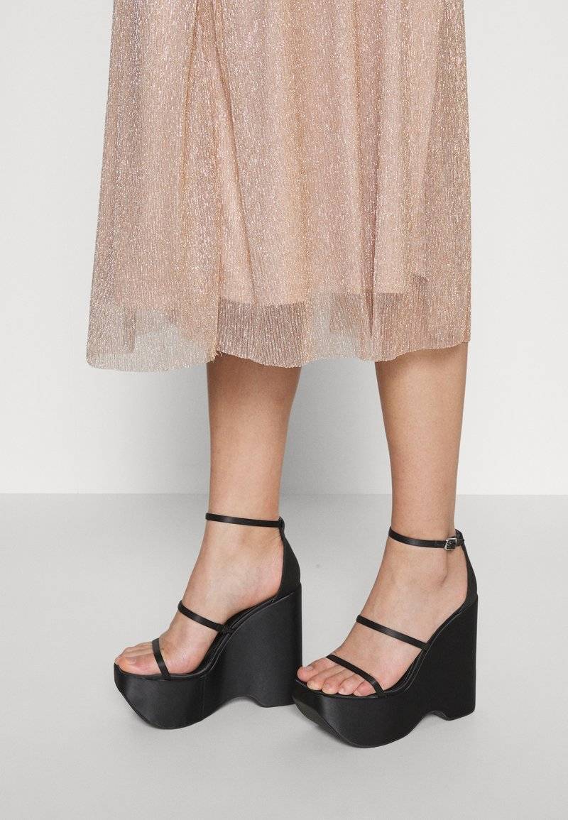 ONLY ONLY ONLTINGA SHINE SKIRT - A-line skirt - beige im Angebot