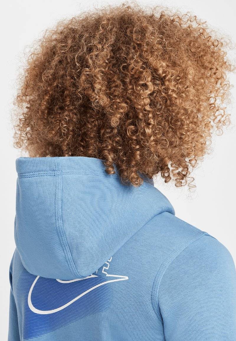 Nike Sportswear Nike Sportswear FLEECE HOODIE - Hoodie - aegean storm Schlussverkauf