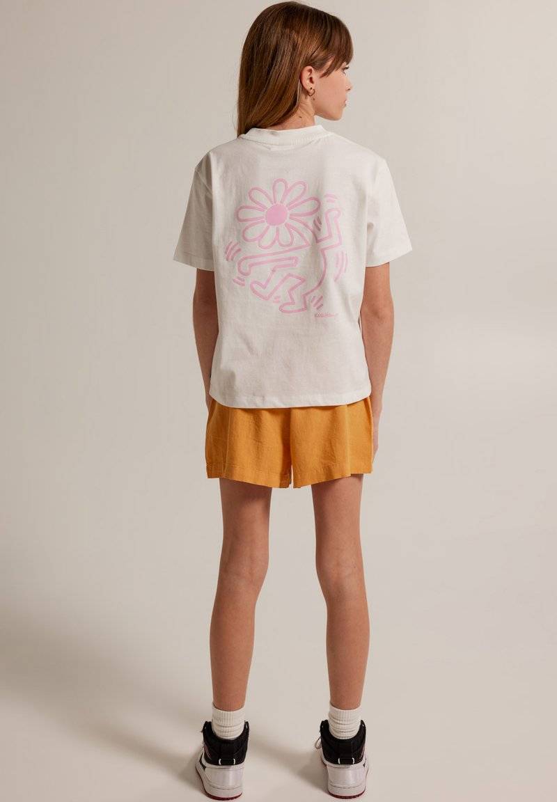 America Today America Today ELA JR - Print T-shirt - off white Meist gekauft