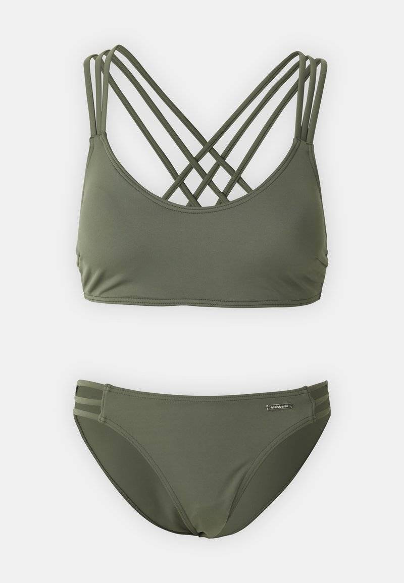 Bruno Banani Bruno Banani ALEXA SET - Bikini - oliv Rabatte dieses Monats