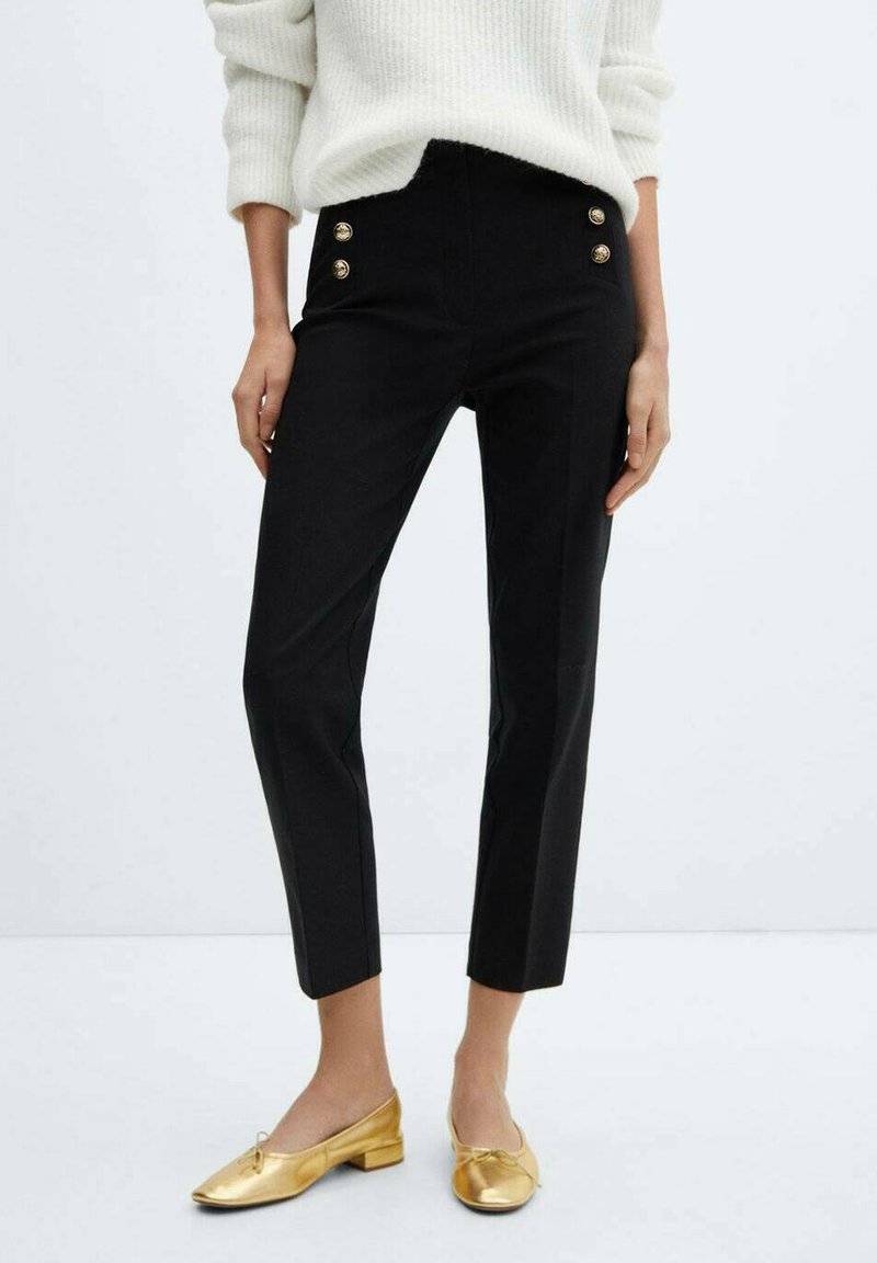Mango Mango Chinos - black Auslauf