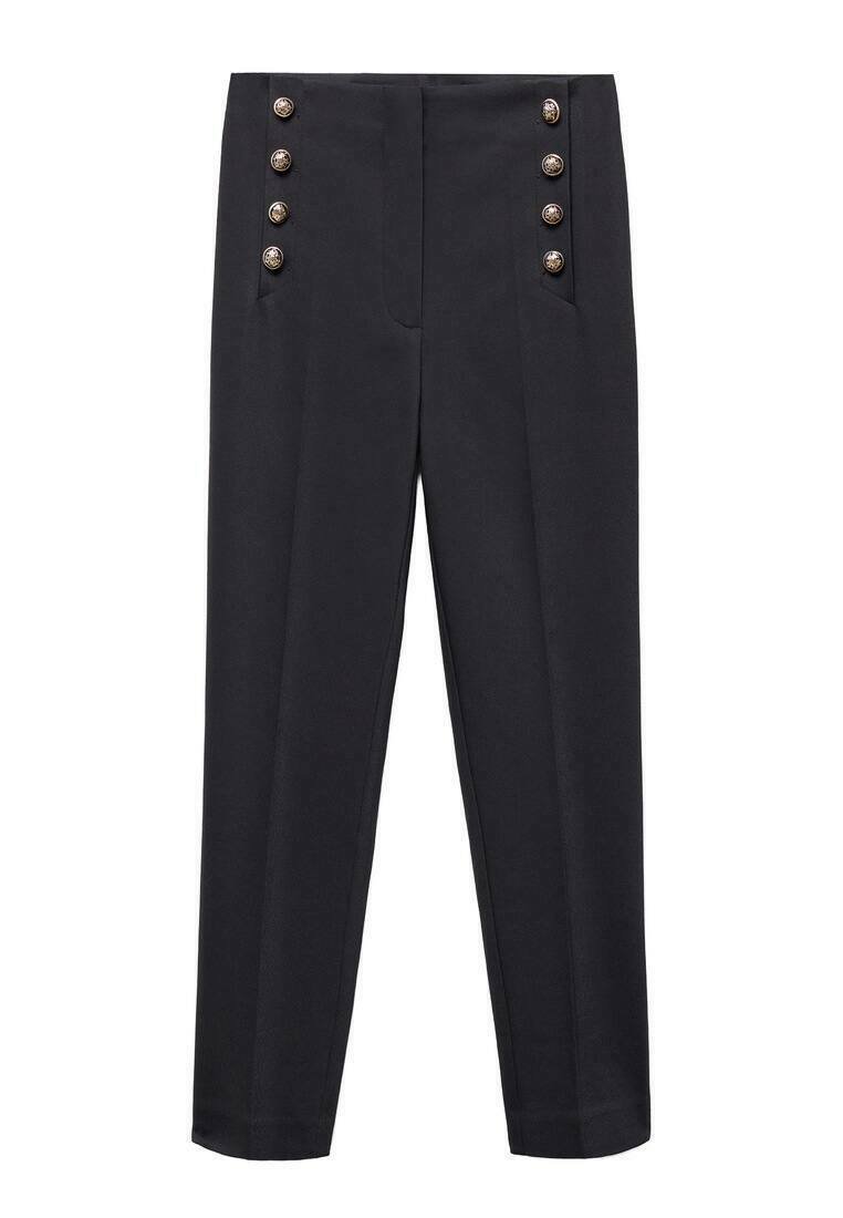 Mango Mango Chinos - black Auslauf