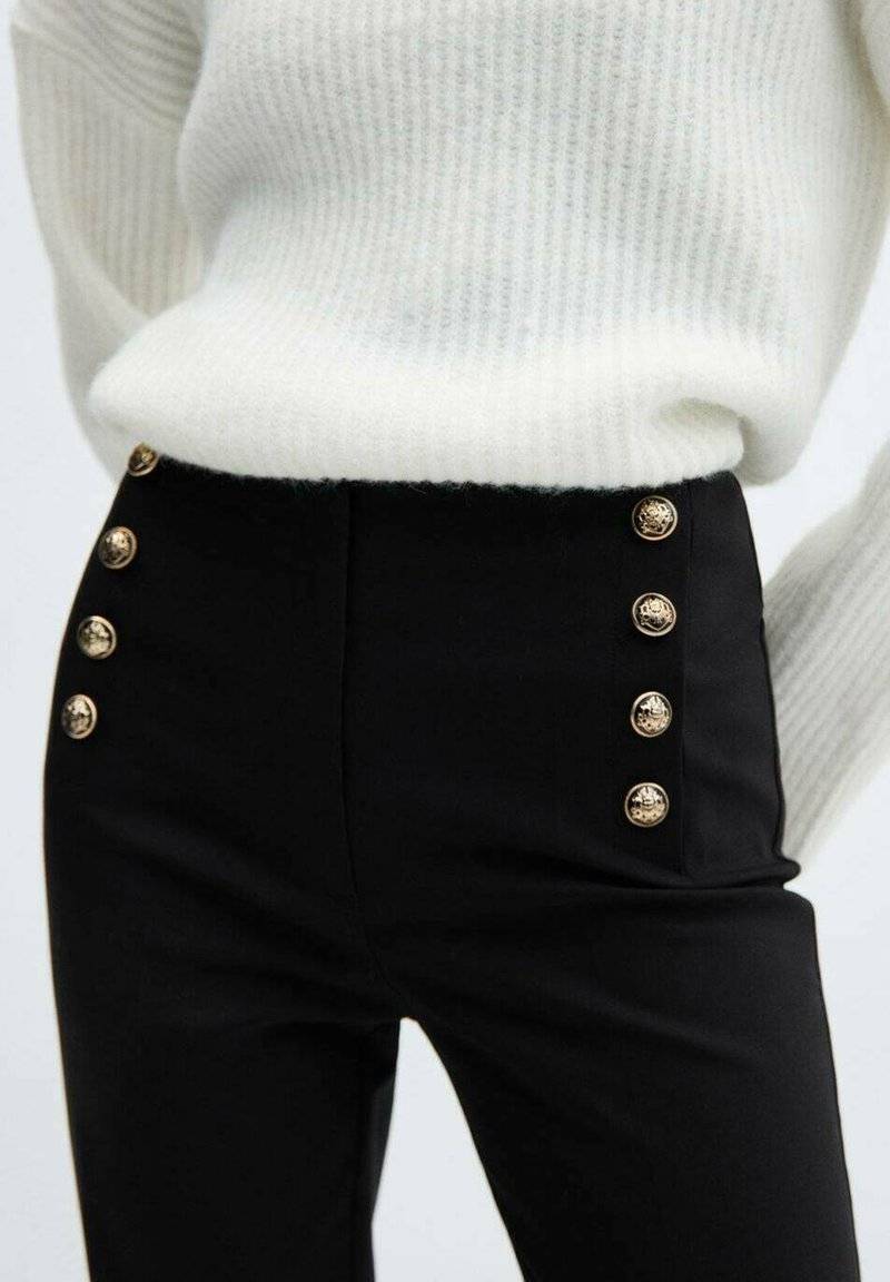 Mango Mango Chinos - black Auslauf