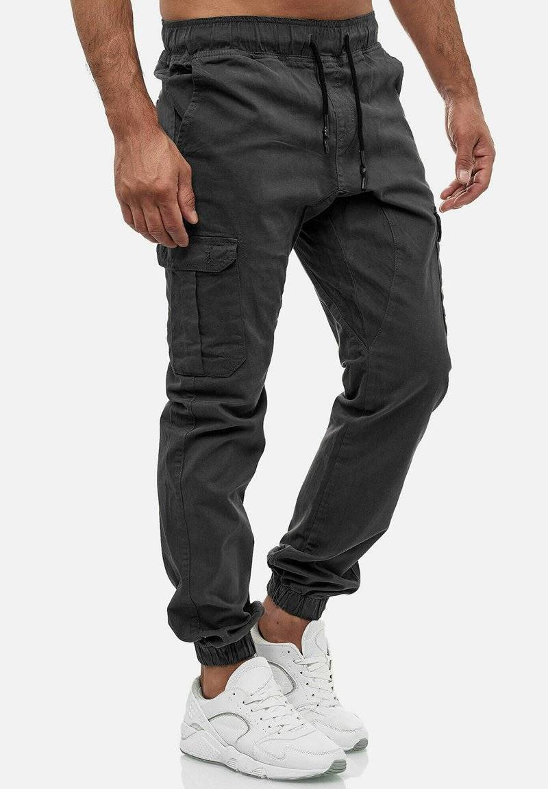 Tazzio Tazzio Cargo trousers - anthrazit Verkauf