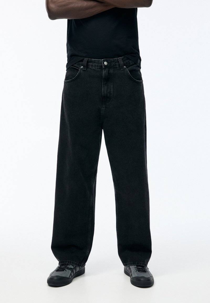 PULL&BEAR PULL&BEAR LOOSE-BAGGY - Relaxed fit jeans - black Kostenloser Versand