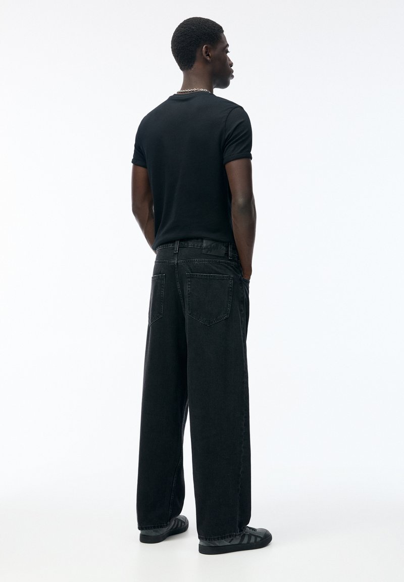 PULL&BEAR PULL&BEAR LOOSE-BAGGY - Relaxed fit jeans - black Kostenloser Versand