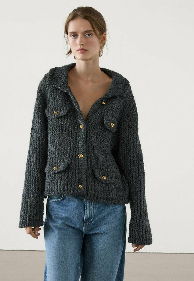 Massimo Dutti Massimo Dutti Cardigan - grey Fabrikpreis