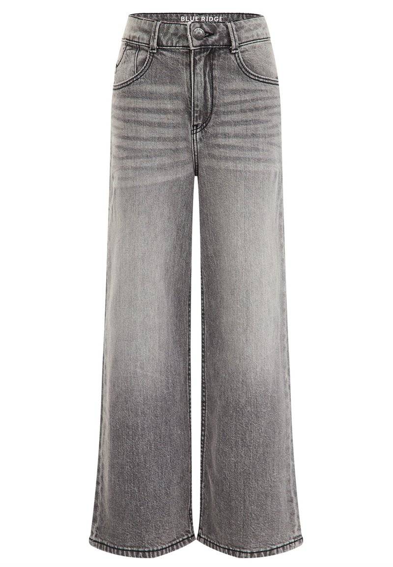 WE Fashion WE Fashion BLUE RIDGE - Flared Jeans - grey Rabatt