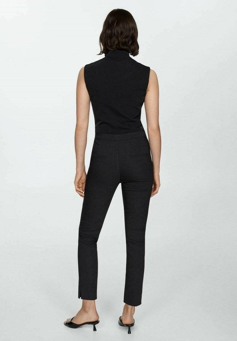 Mango Mango MALU-H - Trousers - noir Günstig kaufen