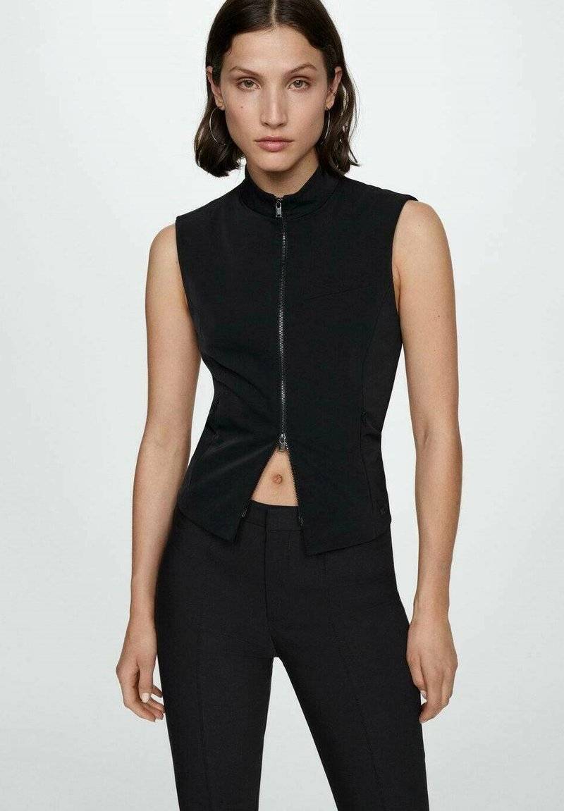 Mango Mango MALU-H - Trousers - noir Günstig kaufen