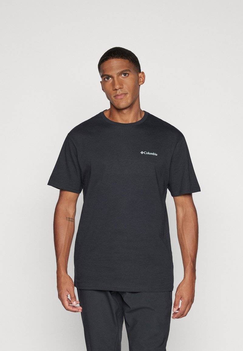 Columbia Columbia CAVALRY TRAIL - Print T-shirt - black Muttertagsangebot