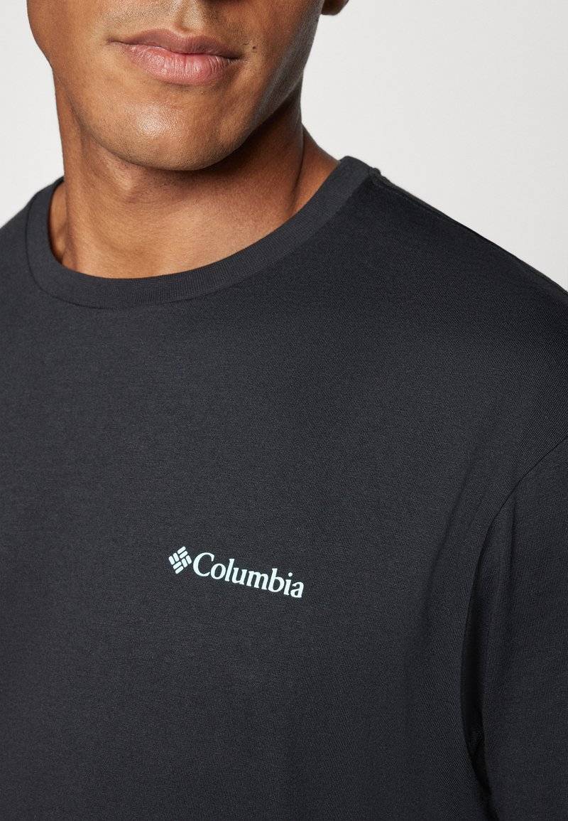Columbia Columbia CAVALRY TRAIL - Print T-shirt - black Muttertagsangebot