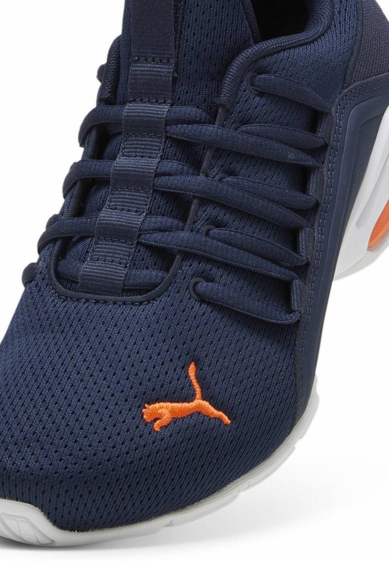 Puma Puma AXELION - Training shoe - club navy flame flicker white Neueste Mode