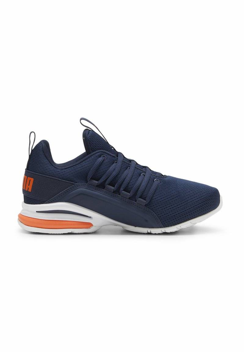 Puma Puma AXELION - Training shoe - club navy flame flicker white Neueste Mode