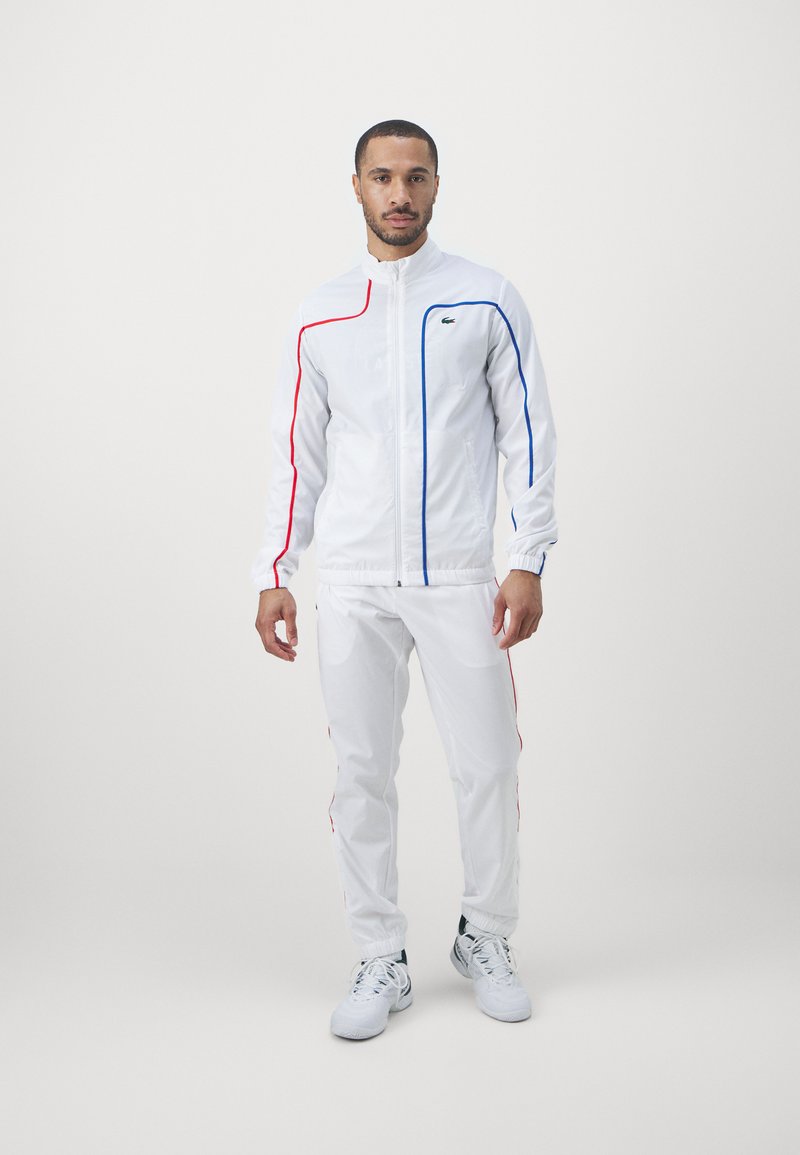 Lacoste Sport Lacoste Sport TRACKSUIT TENNIS PLAYERS - Tracksuit - white Riesige Ersparnisse
