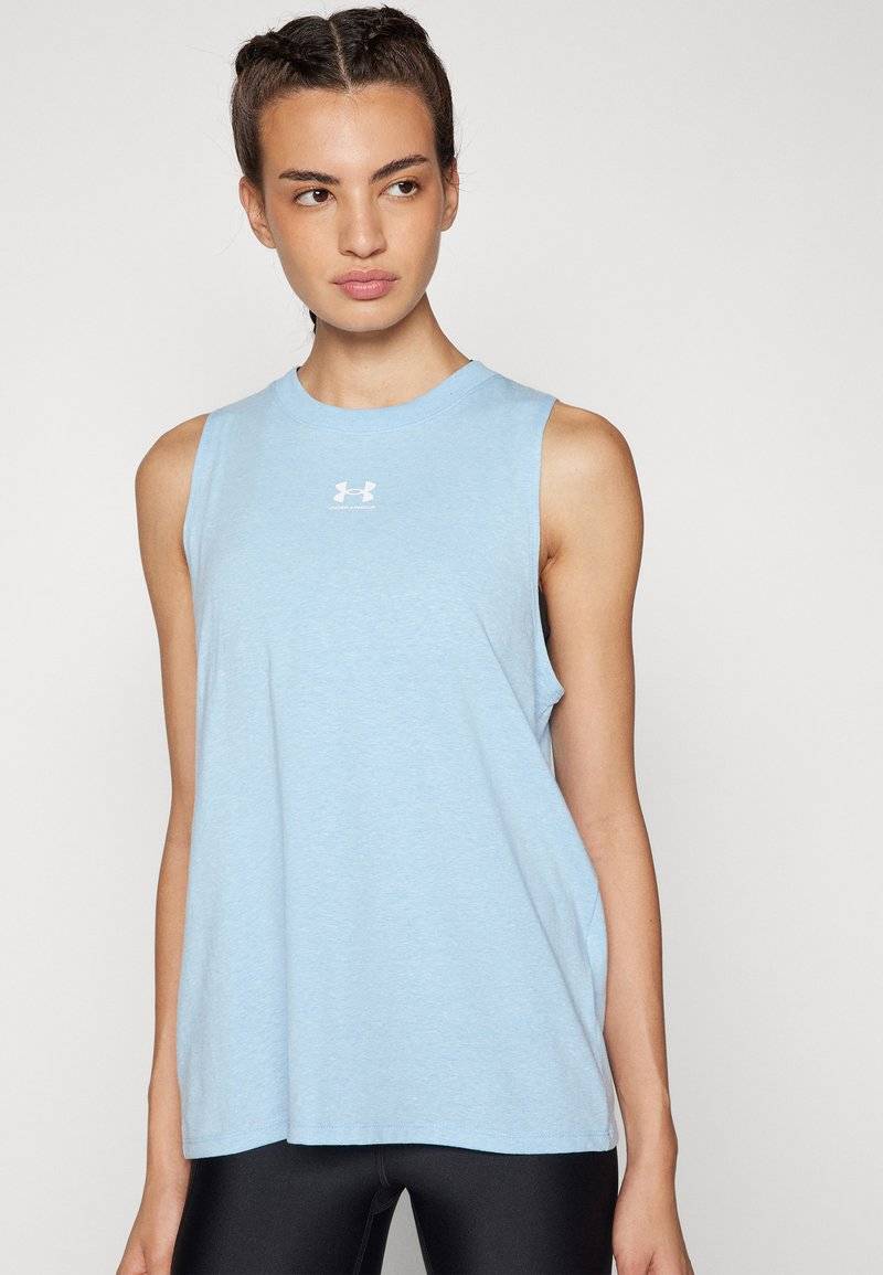 Under Armour Under Armour RIVAL MUSCLE TANK - Top Kostenlose Rückgabe