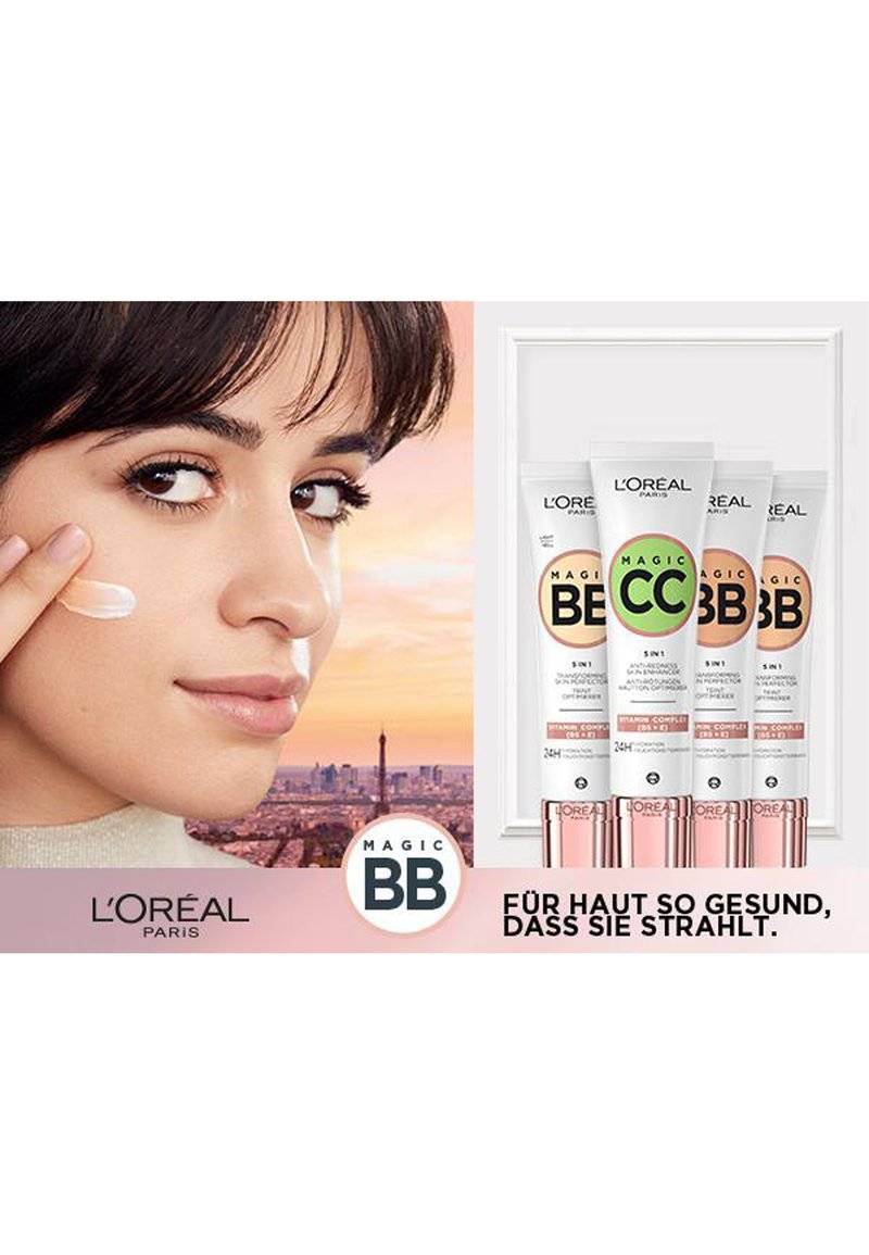 L'Oréal Paris L'Oréal Paris MAGIC BB HELL BIS MITTEL - BB cream - 03 medium light Speichern exportieren