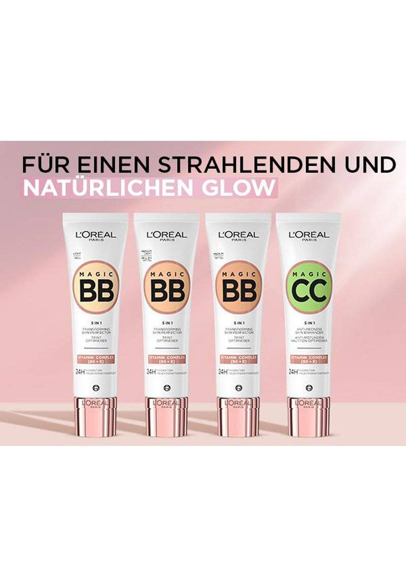 L'Oréal Paris L'Oréal Paris MAGIC BB HELL BIS MITTEL - BB cream - 03 medium light Speichern exportieren