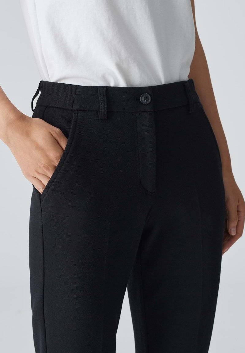 Opus Opus Trousers - black Versandkostenfrei