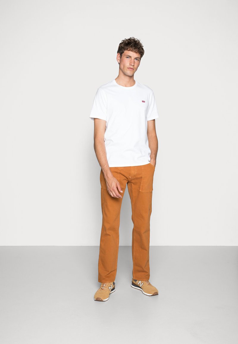 Levi's® Levi's® ORIGINAL TEE - Print T-shirt - white Großer Ausverkauf