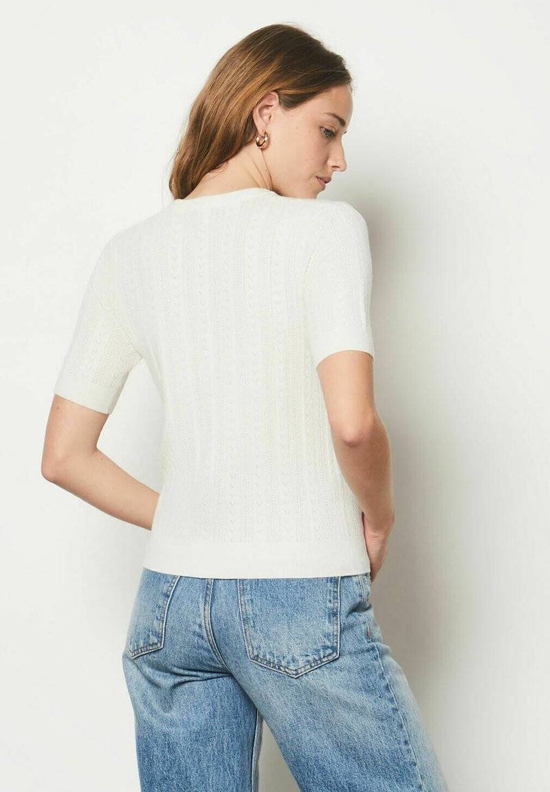 Etam Etam FAUSTINE - Print T-shirt - ecru Begrenztes Angebot