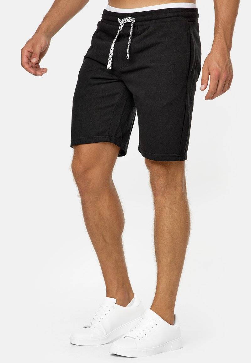 INDICODE JEANS INDICODE JEANS ALDRICH - Shorts - black Preisnachlass