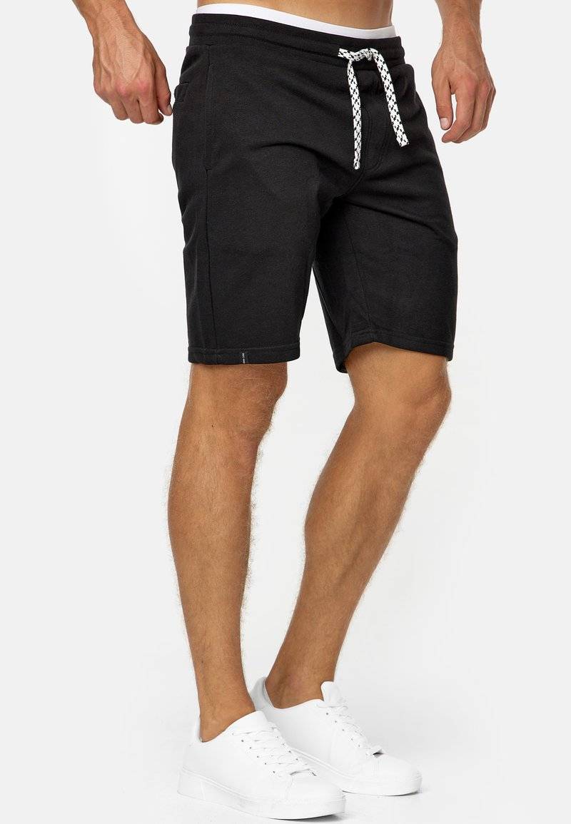 INDICODE JEANS INDICODE JEANS ALDRICH - Shorts - black Preisnachlass