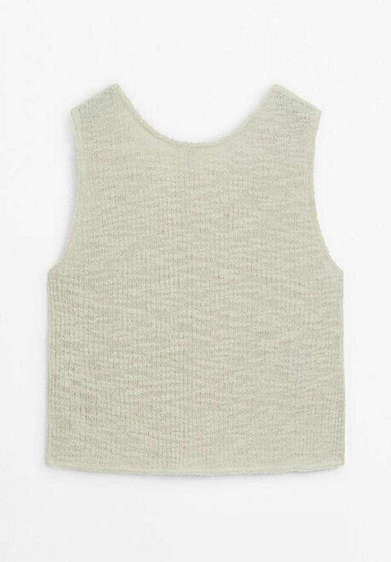 Massimo Dutti Massimo Dutti SLEEVELESS - Top - light brown Black Friday