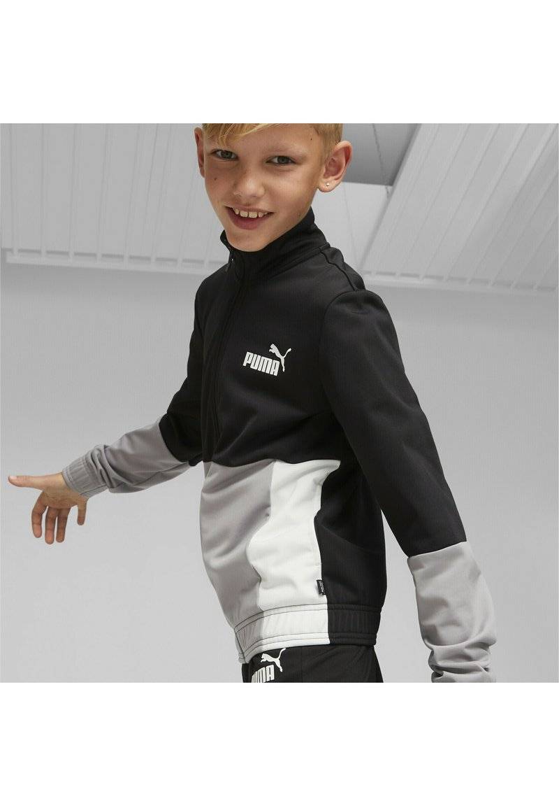 Puma Puma COLORBLOCK SUIT UNISEX SET - Tracksuit - black Osterangebot