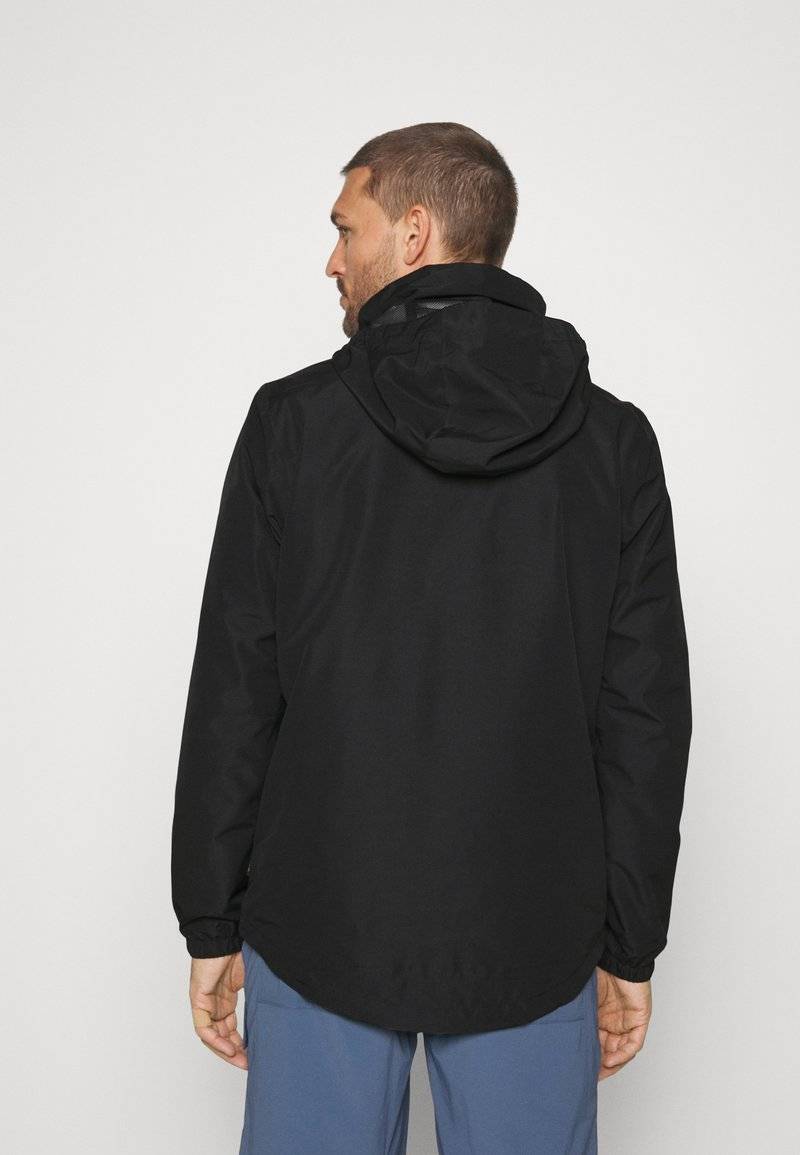 Jack Wolfskin Jack Wolfskin STORMY POINT - Hardshell jacket - black Vatertagsangebot