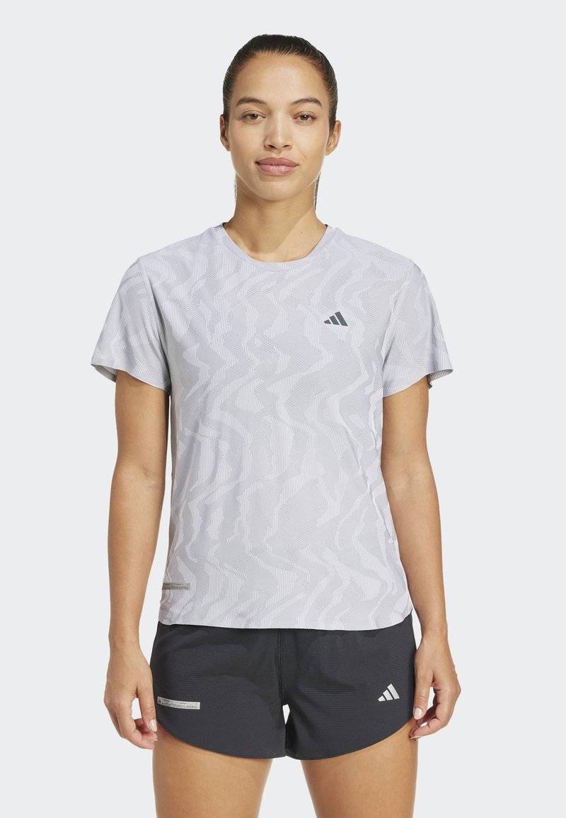 adidas Performance adidas Performance ULTIMATE HEAT.RDY ENGINEERED - Print T-shirt - halo silver Neueste Mode