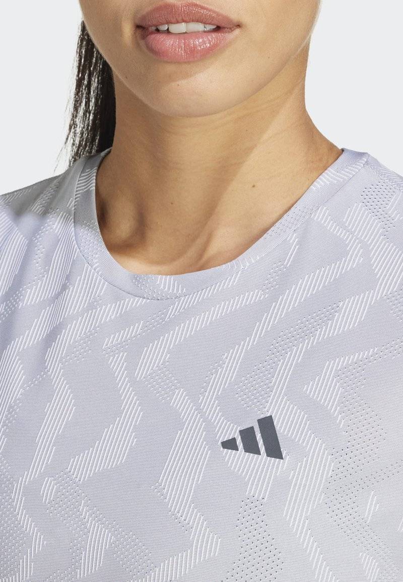 adidas Performance adidas Performance ULTIMATE HEAT.RDY ENGINEERED - Print T-shirt - halo silver Neueste Mode