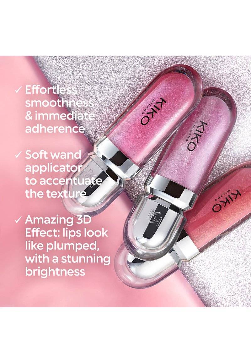 KIKO Milano KIKO Milano 3D HYDRA LIPGLOSS - Lip gloss - 07 Pink Magnolia Super Sparpreis
