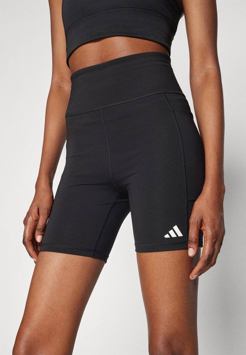 adidas Performance adidas Performance OWN THE RUN SHORT - Leggings - black 2025
