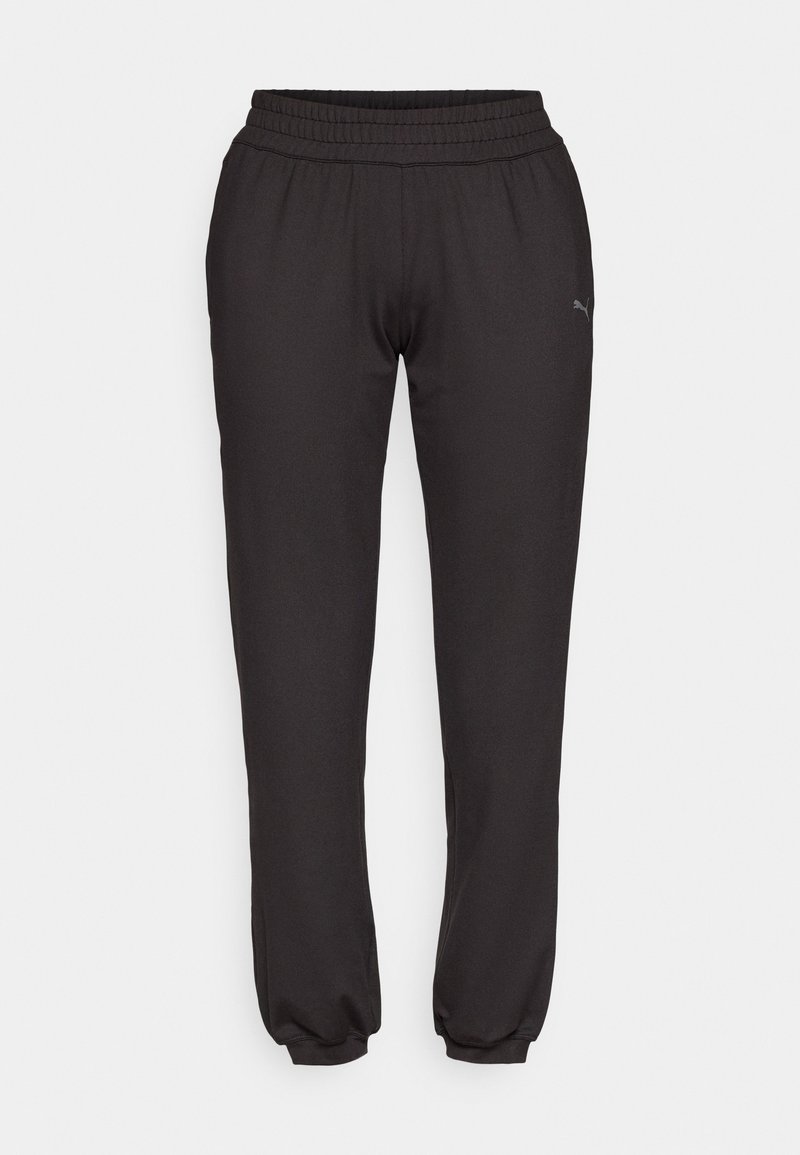 Puma Puma STUDIO FOUNDATIONS - Tracksuit bottoms - black Auslauf