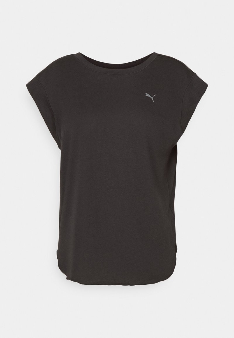 Puma Puma STUDIO FOUNDATIONS TEE - Sports T-shirt - black Verkauf