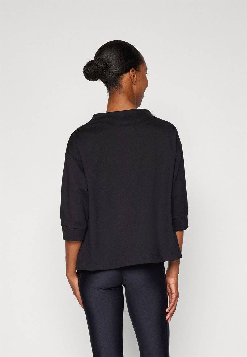 DKNY DKNY STACKED LOGO POPOVER - Long sleeved top - black Hotsell